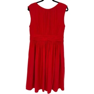 Boden Womens Selina Sleeveless Fit & Flare Dress Red Size 10L Old Money Feminine - Picture 1 of 11