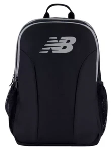 Zaino laptop logo New Balance nero grigio tasche con cerniera unisex nuovo con etichette spedizione gratuita - Foto 1 di 7