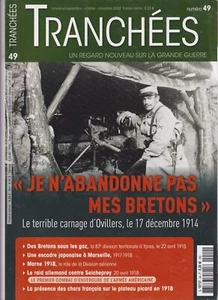 TRANCHEES N°49 CARNAGE D'OVILLERS / MARNE 1918 / CHARS PICARDIE / SEICHEPREY - Imagen 1 de 2