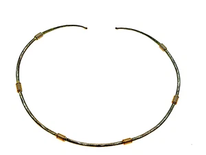 James Avery Kalahari Sterling & 14k Gold Collar Necklace (Set In Other Listings) - Picture 1 of 8