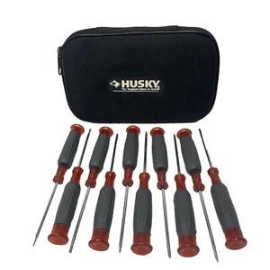 Juego de destornilladores Husky Precision 10 piezas CON ESTUCHE - Usado - MUY BUEN ESTADO - Imagen 1 de 23