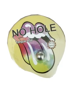 Anillo de lengua falsa/falsa ventosa hipoalergénico (1 pieza) lengua falsa A/5/2/A10 - Imagen 1 de 8