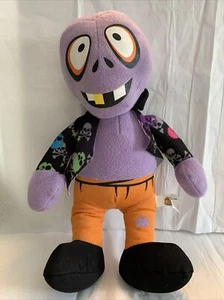 Plush Zombie Preowned Good Stuff Halloween Skull Jacket Gold Tooth 13” Tall - Picture 1 of 6