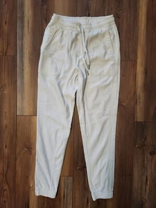 Athleta Farallon Jogger Magnolia White Elastic Drawstring Women's XXS - Picture 1 of 6