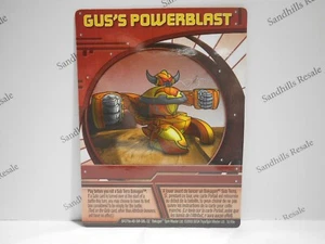 Bakugan Card - Gus's Powerblast - Red Ability Card - BA379a - 32/48e - 2008 - Picture 1 of 2