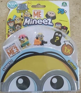 Minions Mineez 3 figurine nuove Starfished Minion Cattivissimo me semplicemente - Foto 1 di 2
