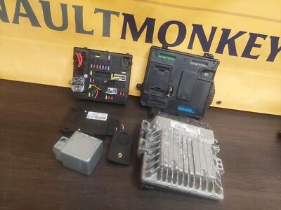 JUEGO COMPLETO DE ECU SCENIC MK3 09-16 1.5 DCI 2 TARJETAS CLAVE Foto 1 de 4