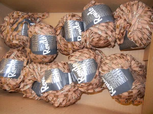 Rarität: RONDO (LG) hellbraun, 500g, LL 80m, Nadel 5-6, Bändchengarn - Bild 1 von 3