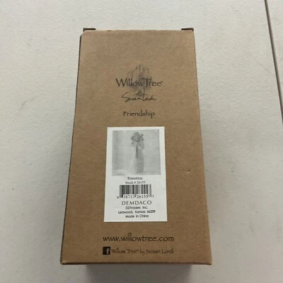 Willow Tree Friendship Carved Girl Figurine Demdaco #26155 New in Box - Image 1 of 2