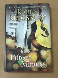 Karen Kingsbury signiert fünfzehn Minuten Hardcover Buch Howard Verlag Romanze - Bild 1 von 5