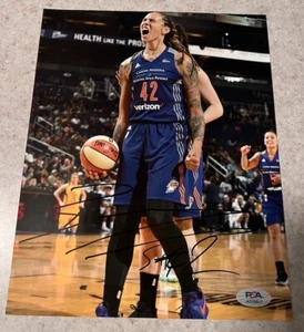 Brittney Griner Signed 8x10 Photo PSA / DNA COA Mercury WNBA - Picture 1 of 4
