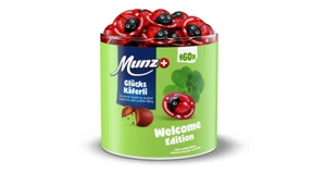 Munz Praline Glückskäfer "WILLKOMMEN" | Schweizer Schokolade | Milchschokolade - Bild 1 von 1
