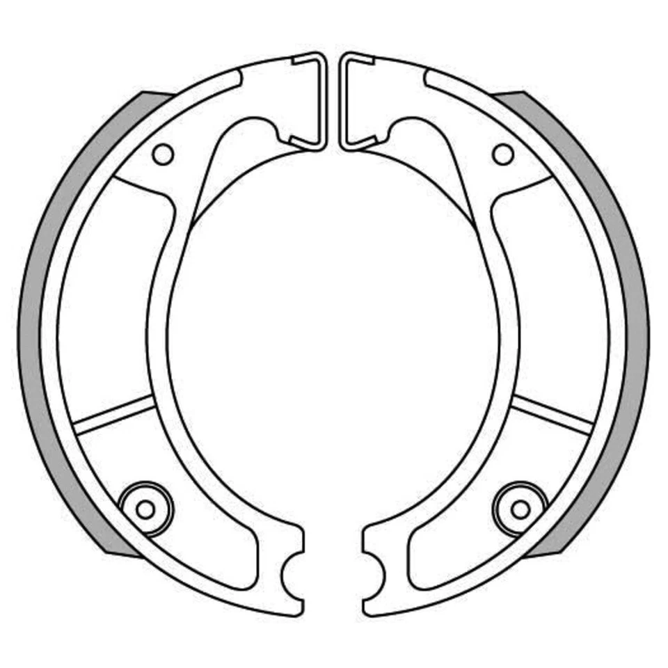 Newfren Rear Brake Shoes for Honda XL250R 1982-1983 - Image 1 of 1