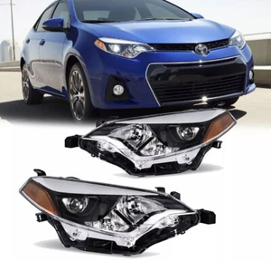 Headlights For 14-16 Toyota Corolla Headlamps Left+Right SET - 🇵🇷 Puerto  ✅ 📦 - Bild 1 von 3