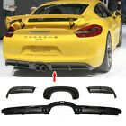 GT4 Type Rear Diffuser 1SET for 2014-2016 Porsche 981 Cayman Boxster Painted