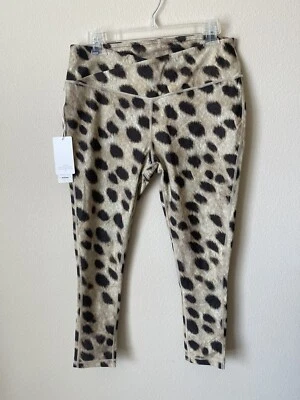 Riliscion Mujer Marrón Estampado Animal Capri Leggings Recortados s XL Foto 1 de 4