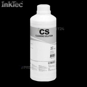 1 litro InkTec® detergente testina di stampa soluzione di pulizia ricarica cartuccia detergente set - Foto 1 di 4