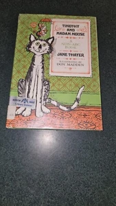 "TIMOTHY AND MADAM MOUSE BY JANE THAYER, 1971, HC w/ DJ, FIRST ED, Ex Library VG - Bild 1 von 9