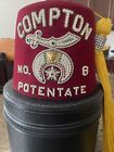 Vintage Masonic Shriner's Potentate Imperial  President COMPTON ￼ RARE🔥🔥
