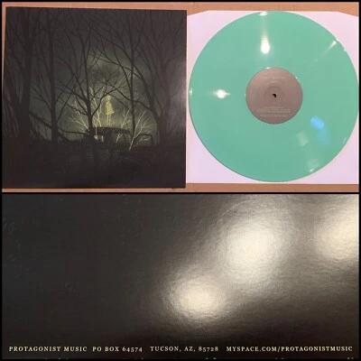 WHO CALLS SO LOUD EP 12" Green Vinyl-Portraits Of Past Funeral Diner Nexus 6 - Image 1 of 4