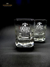 2 Whiskey Gläser Jim Beam Devils Cut mit Aufdruck I Tumbler 2er Whisky Glas Set