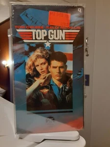 TOP GUN new VHS first print 1987 - Picture 1 of 3