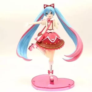 Nuevo Vestido Lolita Anime 15CM Hatsune Miku Figuras Juguetes PVC Modelo Adornos Regalo - Imagen 1 de 5