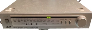 Sintonizzatore Radio Vintage Akai UC-K2 Micro AM FM Argento Funzionante Spedizione Gratuita - Foto 1 di 4