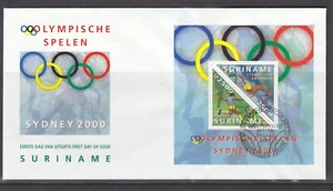 Surinam - Suriname Issue FDC 2000 (239YY) Sport - Olympics - Picture 1 of 1