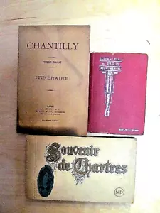 3 Early 1900s Guide Books Of Paris With Maps And Pictures - Picture 1 of 1