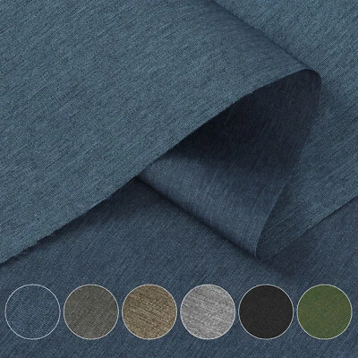 Tecido de lona marinho pré-cortado 58"W 230GSM material de costura estofado impermeável - Imagem 1 de 4