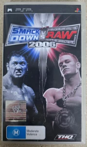 WWE Smackdown vs Raw 2006 - Sony PSP Playstation Portable Game - CIB Tested - Picture 1 of 3