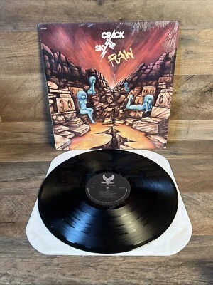 CRACK THE SKY- RAW - 0963 LP grudge records 1987 EX VINYL in Shrink - Image 1 of 4