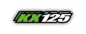 KAWASAKI KX125 SWINGARM SWING ARM NUMBER PLATE PARTS kx 125 dirtbike Decals FIT - Picture 1 of 1