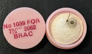 NOS NEW HAIRSPRING Part# 1039 for 7-3/4" 2062 BRAC - Picture 1 of 1
