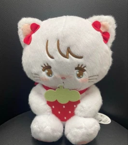 Taito Mikko Illustration Strawberry BIG Plush Moose Japan NEW - Picture 1 of 2