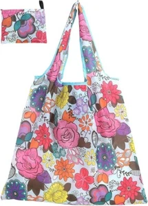 Reusable Folding Shopping Tote Bags – Waterproof, Washable, Lightweight - Picture 1 of 5