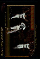 2001 Topps Chrome #328 Rickey Henderson Mariners Sweep Sox!