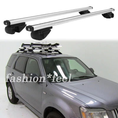 For Mercury Mariner 2005-2011 SUV Roof Rack Cross Bar Rail Luggage Carrier Lock - Image 1 of 4