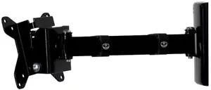 B-TECH - Tilt and Swivel Single Arm TV Wall Mount - Up To 28" Screen - Picture 1 of 1