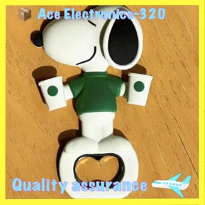 New 2025 China Starbucks Snoopy Magnetic Refrigerator Sticker Bottle opener - Picture 1 of 6