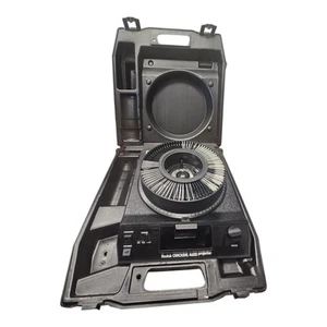Kodak Carousel 4600 Slide Projector 102mm f/2.8 With Slide Tray & Case No Slides - Picture 1 of 18
