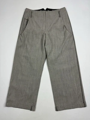 Calças capri largas de lã Annette Gortz - Imagem 1 de 4