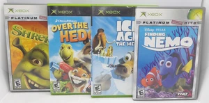 XBox Kids/Family Game Bundle of 4: Finding Nemo, Ice Age 2, Over the Hedge, Etc. - Picture 1 of 14
