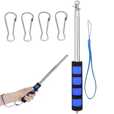 BAVOOTY Asta Bandiera Telescopica Asta Porta Bandiera Telescopica Asta della Bandiera