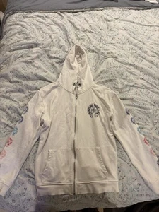 White Chrome Hearts Hoodie Large - Picture 1 of 3