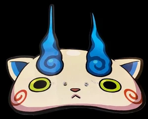 Yo-Kai Watch Yokai Komasan Set 10 Maschere di Carta Promo Nintendo Nuove - Foto 1 di 4