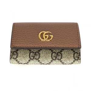 Gucci GG Marmont Key Case 456118 Beige Leather - Picture 1 of 10