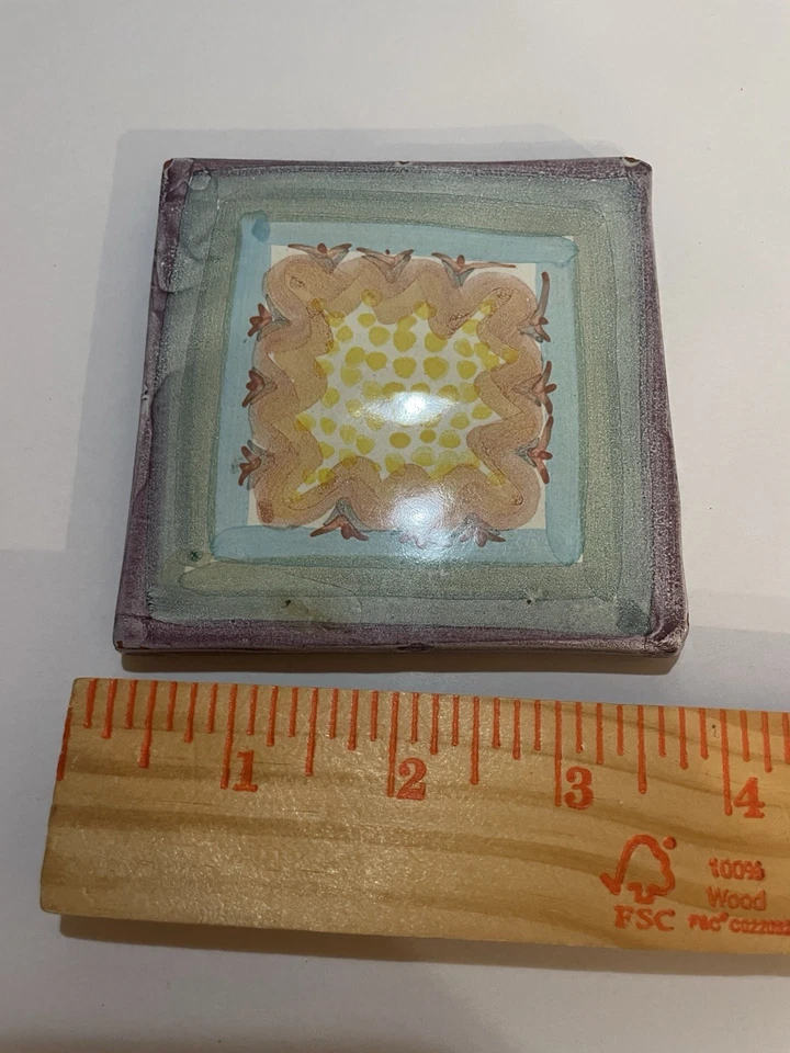 Posavasos con respaldo de corcho Mackenzie-Childs Brittany Foto 1 de 2