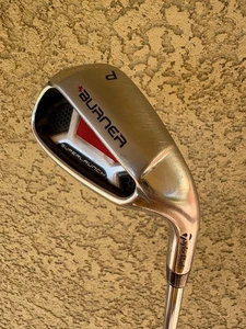 TAYLORMADE BURNER SUPERLAUNCH PITCHING WEDGE - BURNER REGULAR FLEX STEEL SHAFT - Picture 1 of 4